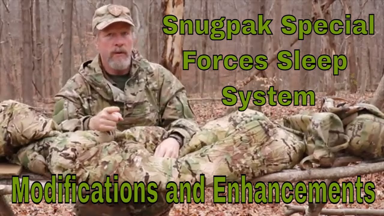 Snugpak Special Forces Sleep System Modifications And Enhancements