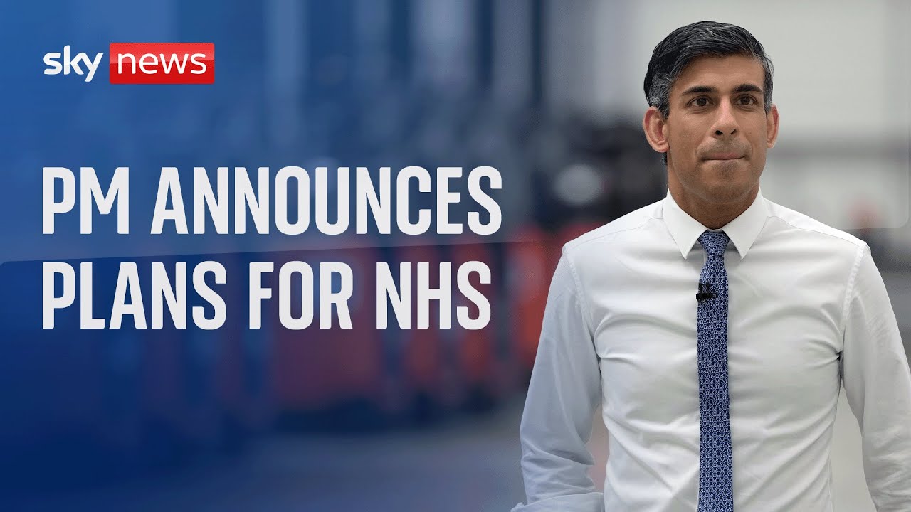Prime Minister Rishi Sunak announces plans to address the NHS staffing crisis