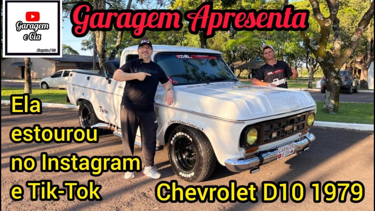 Ela está bombando no Instagram e Tik-Tok - Chevrolet D10 1979