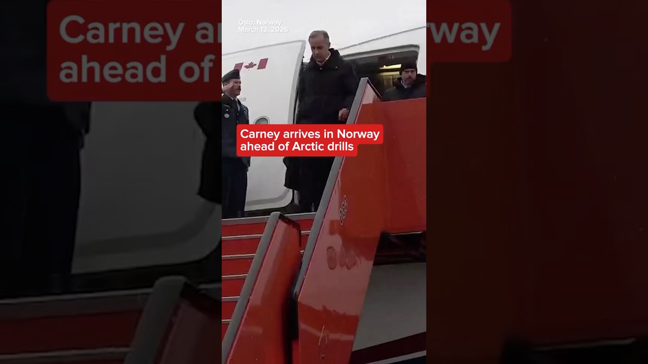 Carney arrives in Norway ahead of Arctic drills