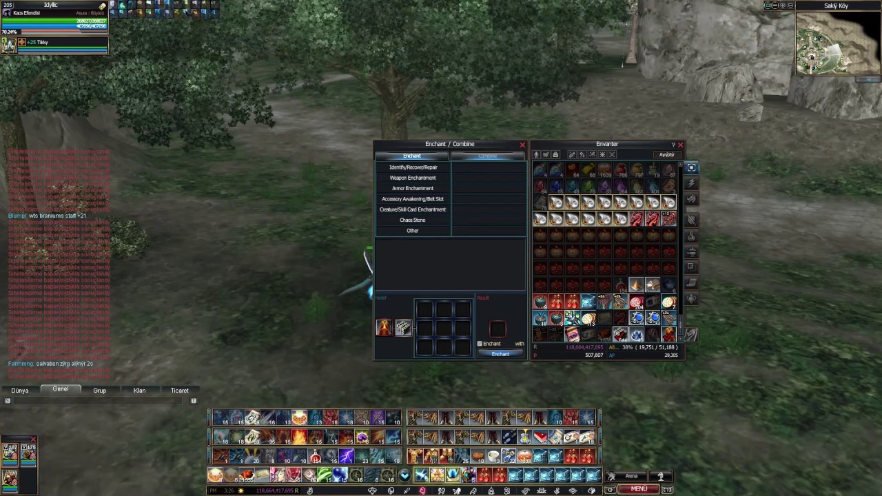 Rappelz Sand Dragon Cloak Upgrade +20