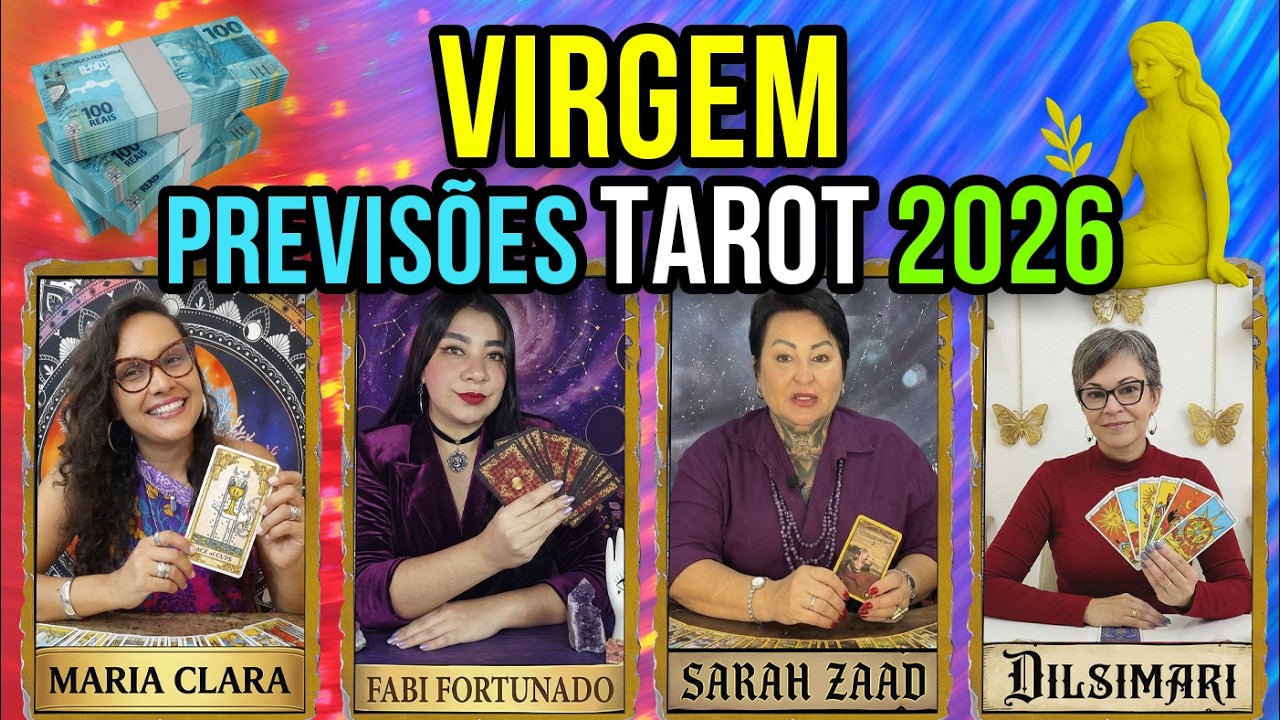 ♍ VIRGEM TAROT 2026: ARREPIANTE! 4 TAR&Oacute;LOGOS CONFIRMAM A MESMA TRAI&Ccedil;&Atilde;O E O FIM DO PREJU&Iacute;ZO
