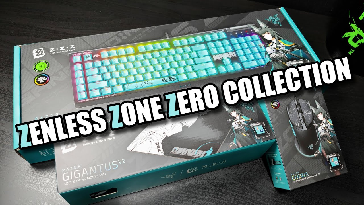Распаковка — коллекция RAZER ZENLESS ZONE ZERO