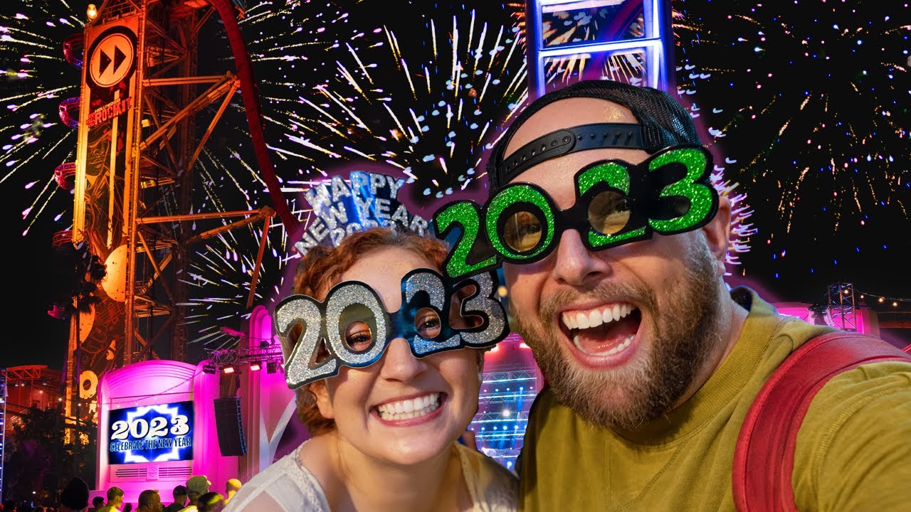 We Spent New Years Eve At Universal Studios