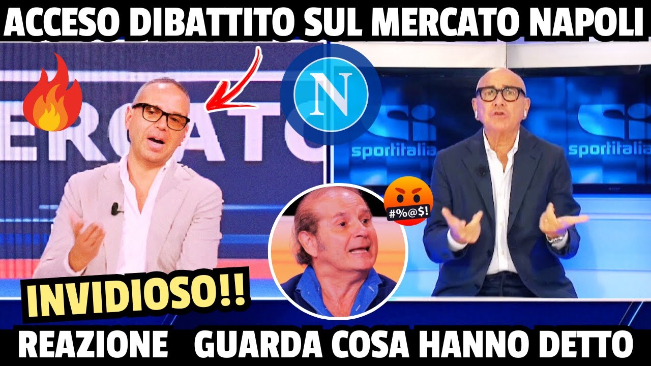 DIBATTITO ACESSO 🔥🔥 GUARDA COSA HANNO DETTO DEL NAPOLI 🤬 REAZIONE CRISCITIELLO