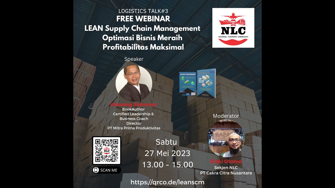 REKAMAN - Webinar LEAN SCM - Coach Wawang - 27 Mei 2023