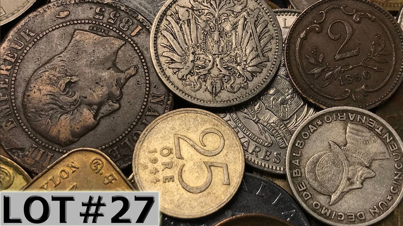 RARE + OLD Silver And Copper FOUND In World Coin Search - Lot #27