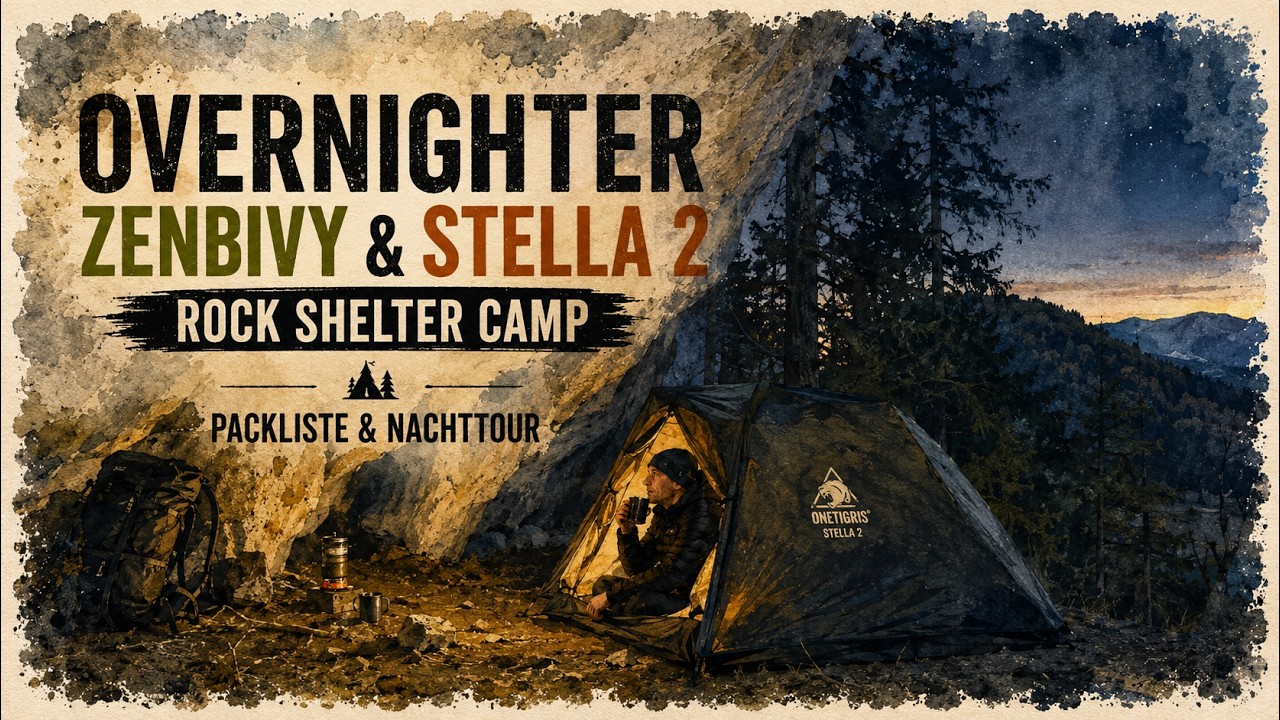 Overnighter with Zenbivy and OneTigris plus Packing List Austria