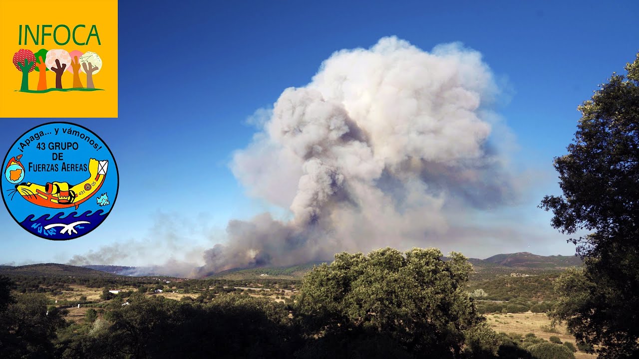 Incendio Puerto Calatraveño - La Chimorra - 2021