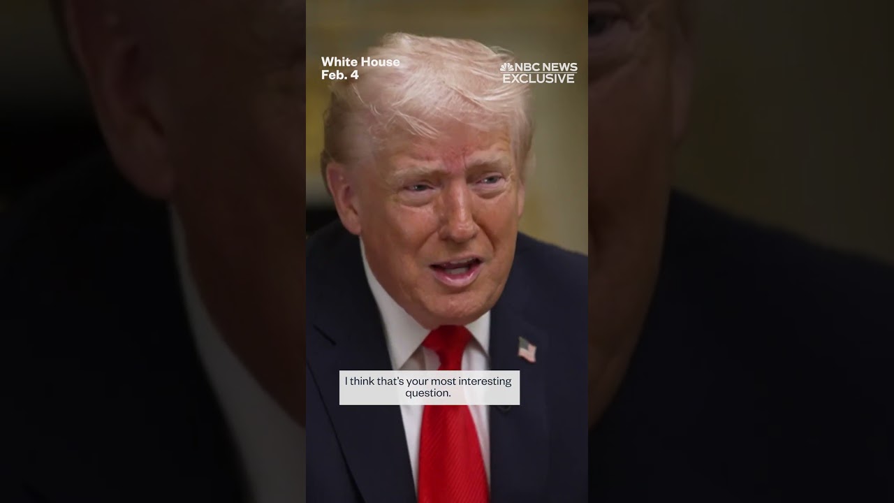 Trump says Vance and Rubio are both 'very capable' of leading potential 2028 ticket