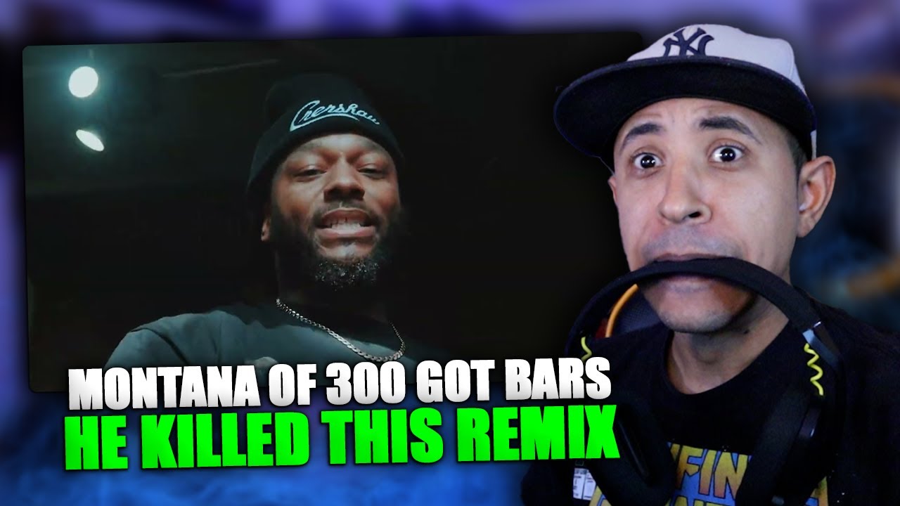 BAR GAWD IS BACK | MONTANA OF 300 - FINESSE (REMIX) Reaction