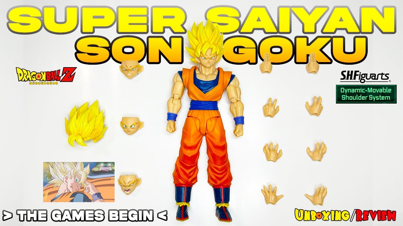 ✅ Super Saiyan Son Goku (The Games Begin) - S.H.Figuarts | Unboxing & Review | ¿EL MEJOR GOKU SSJ? 🔥