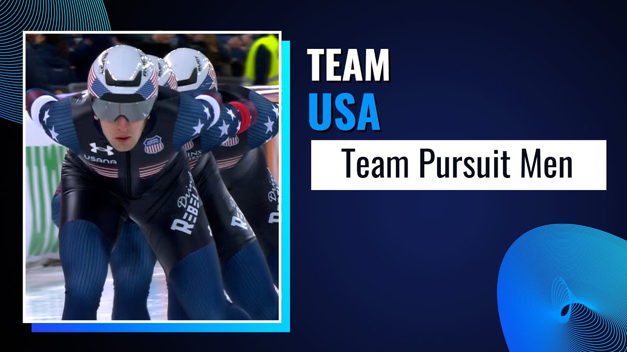 Team USA Take Victory | Team Pursuit Men | Hamar 2025 | 