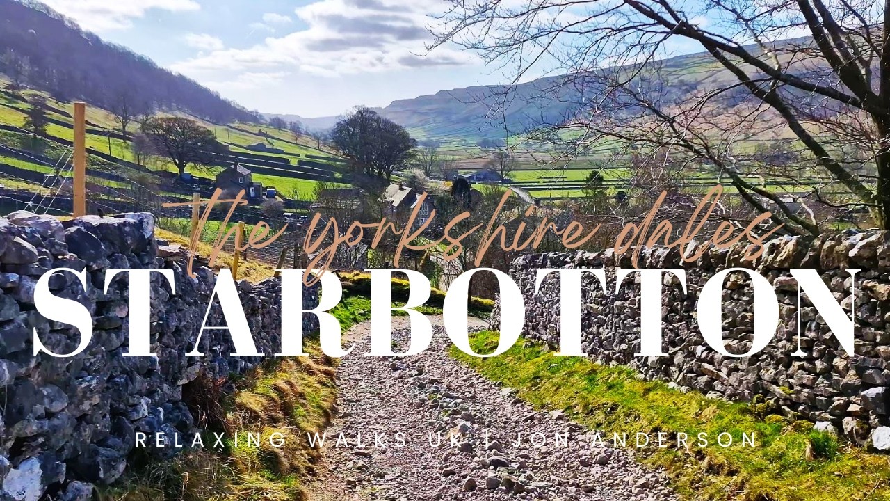 A BEAUTIFUL ENGLISH VILLAGE & Scenic Walk On The DALES WAY | Starbotton In The Yorkshire Dales