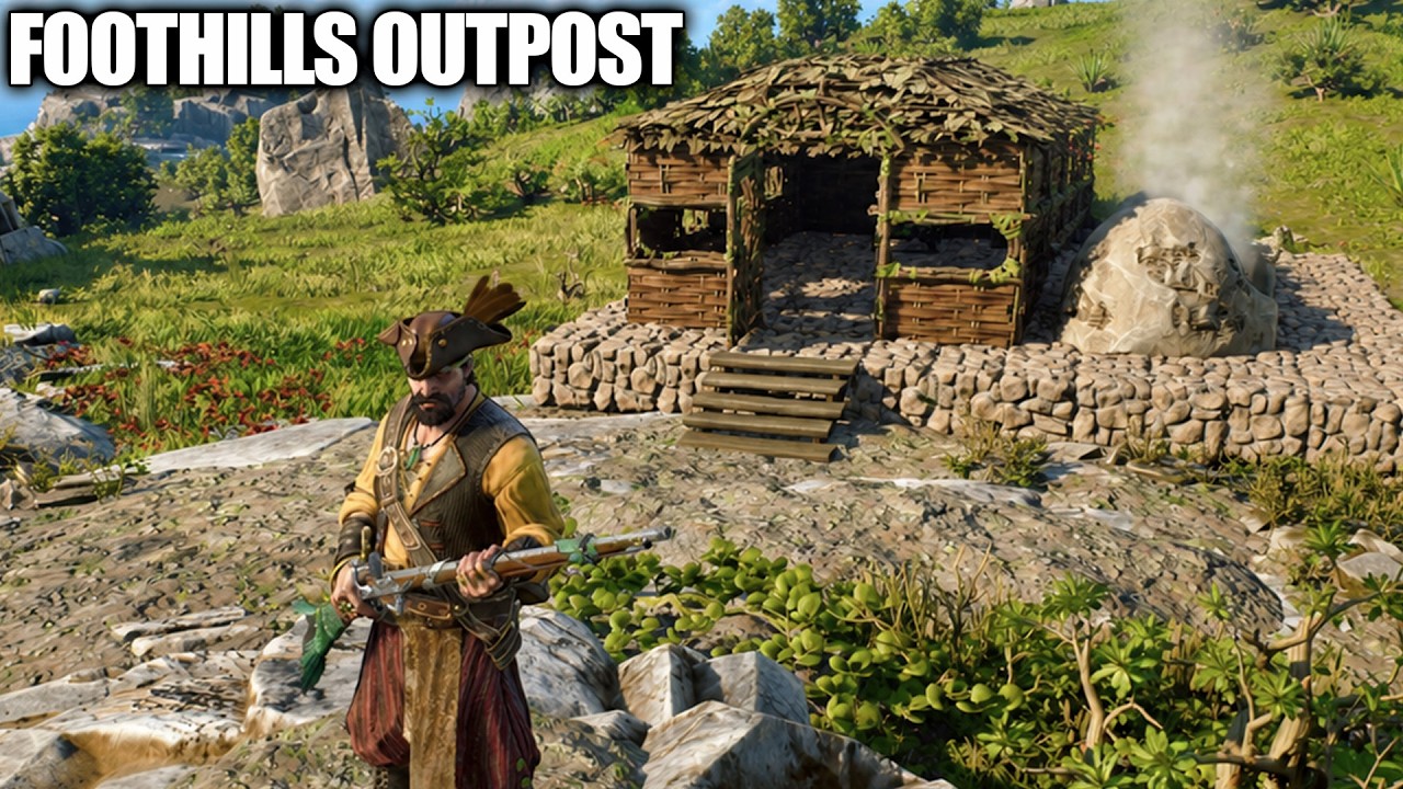 Building and Iron Outpost in The Foothills in This Wonderful Pirate Survival Game&hellip;