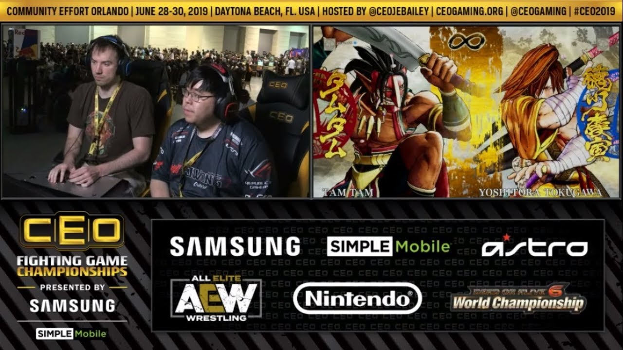 CEO 2019 Samurai Showdown Top 8 - JWONG vs MEANSALTINE