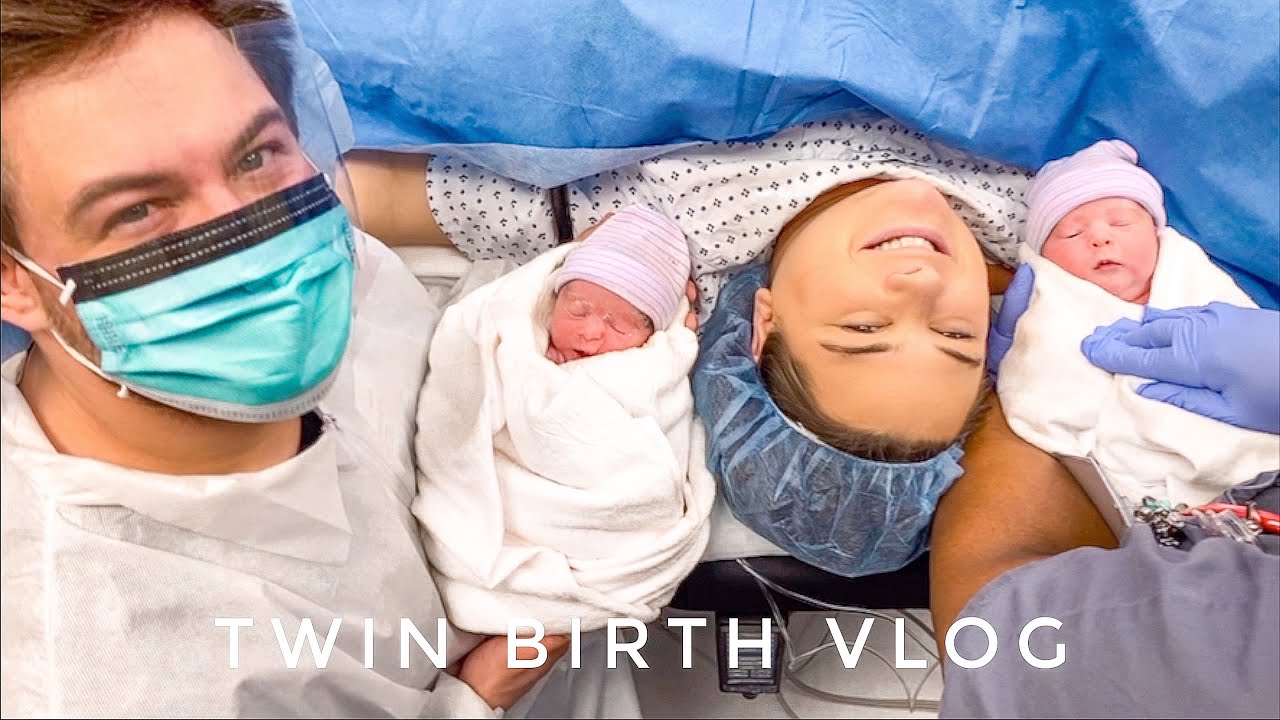 Twin Birth Vlog | C-section Birth | Induced at 36 Weeks | Its Kayla Victoria
