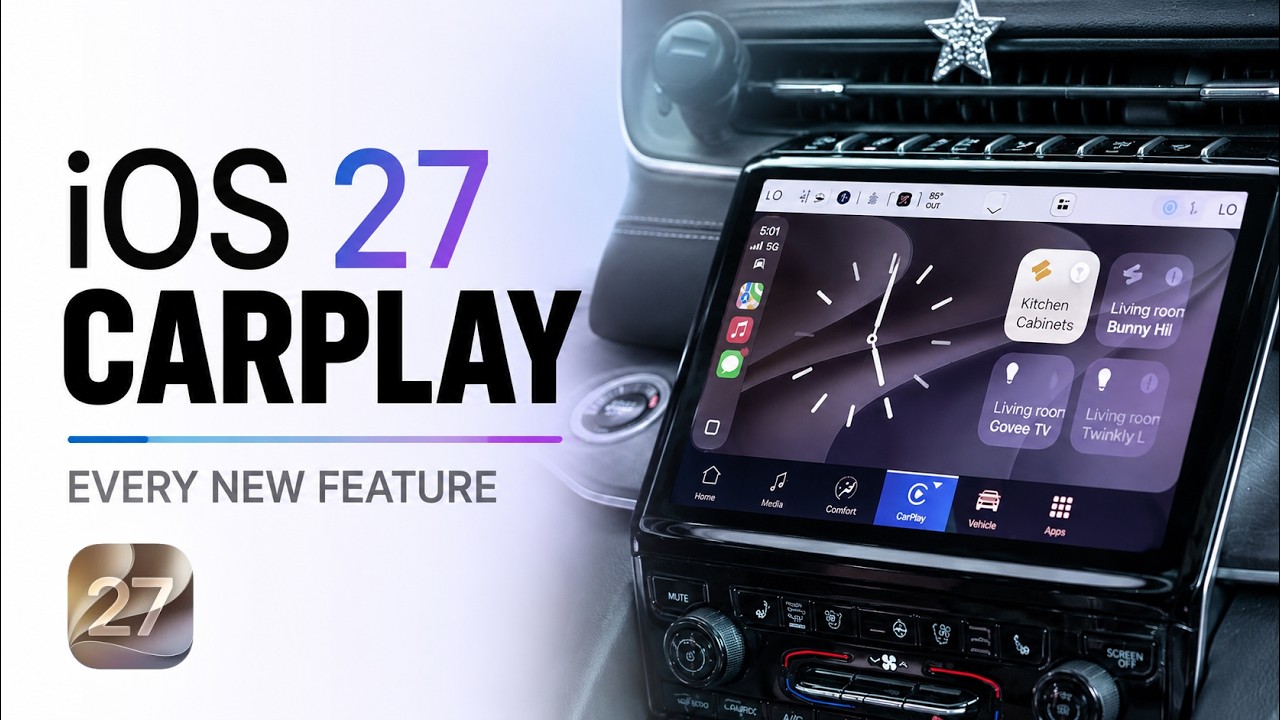 Обзор iOS 27 CarPlay: основные обновления!