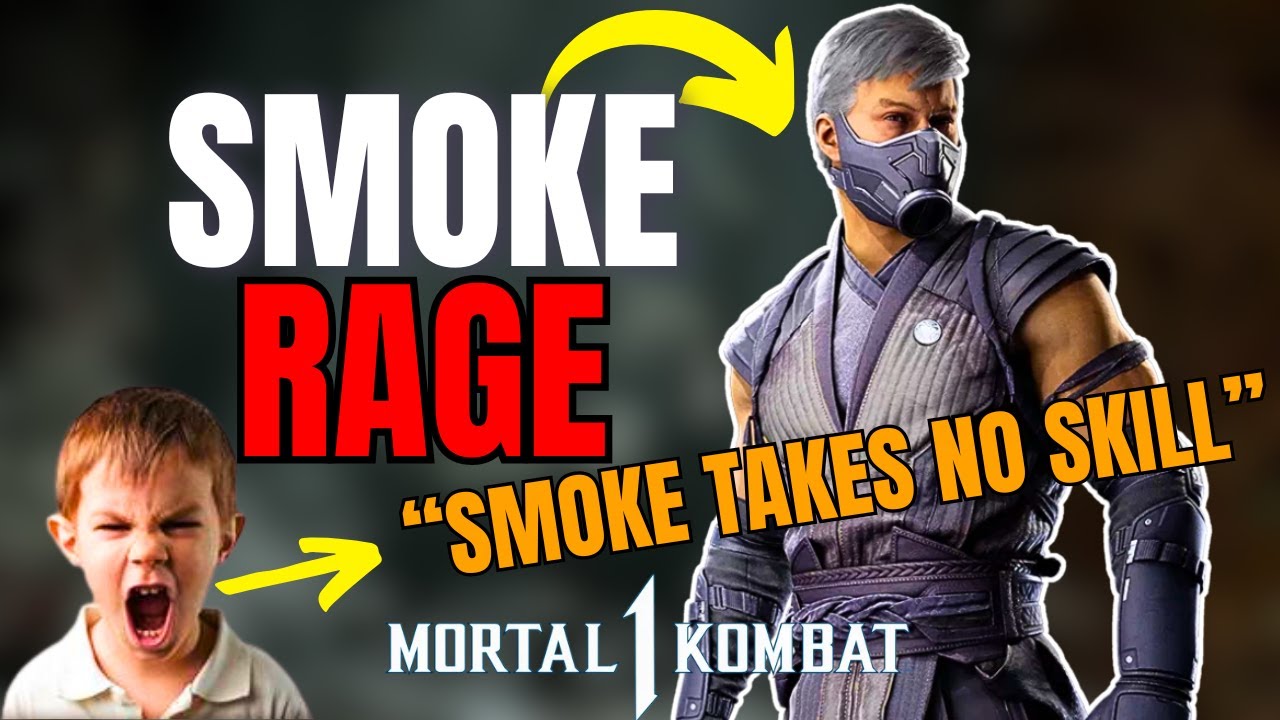 SMOKE Makes People SALTY in Kombat League - Mortal Kombat 1 (Smoke Gameplay)