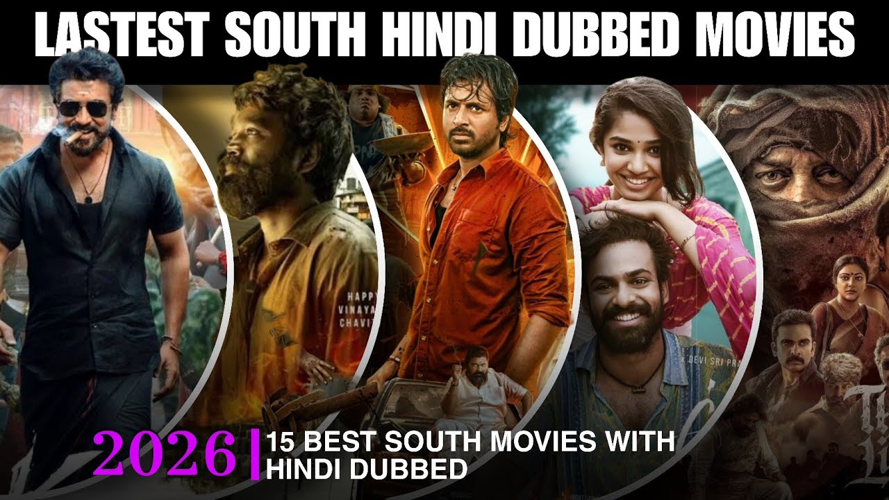 Top 15 Latest South Indian Hindi Dubbed Movies 2026 | Hindi Dubbed movies | Moviefy video