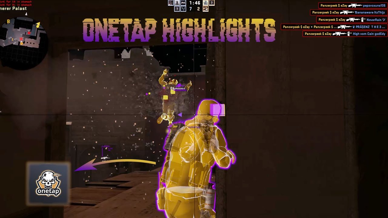 HvH Highlights | another day with initialCord.js ft. onetap.com V4 | eZay