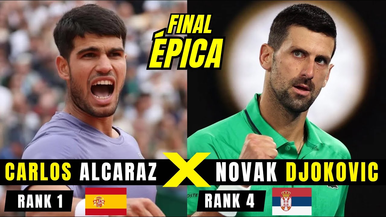 Alcaraz x Djokovic | Grande Final vale MUITO | Pré-jogo completo