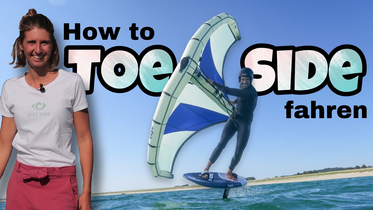 HOW TO ride TOESIDE - lerne im SWITCH STANCE zu fahren // WINGFOIL Tutorial // Wing Guru