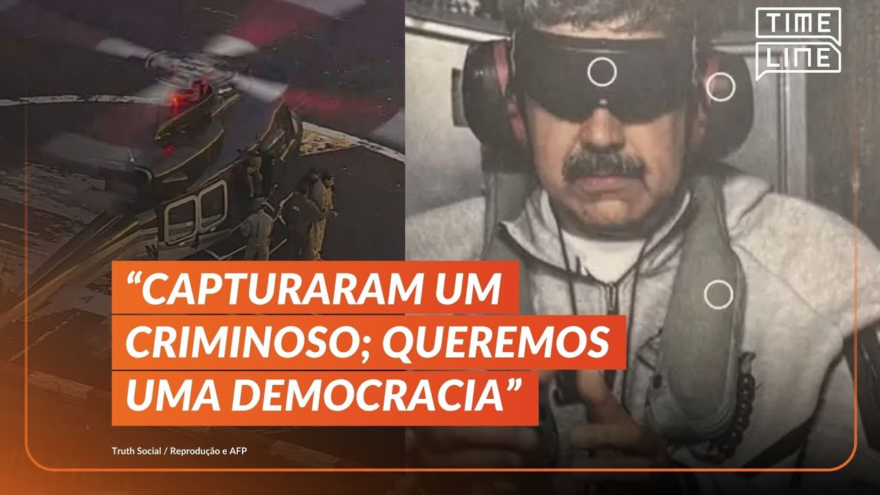 “Enxergamos um futuro melhor”: venezuelana conta como recebeu notícia da prisão de Maduro | Timeline