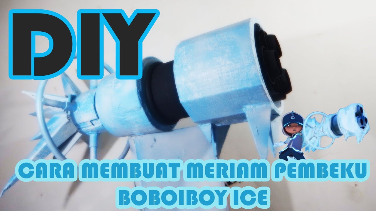 BOBOIBOY ICE IN REAL LIFE! MERIAM PEMBEKU BOBOIBOY ICE