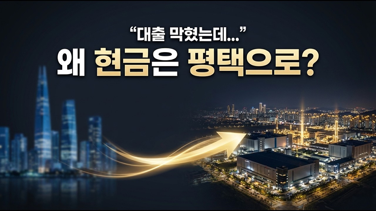 거액 현금이 평택으로 이동하는 이유 #평택부동산 #고덕삼성 #지제역  #화양지구 #브레인시티 #평택항