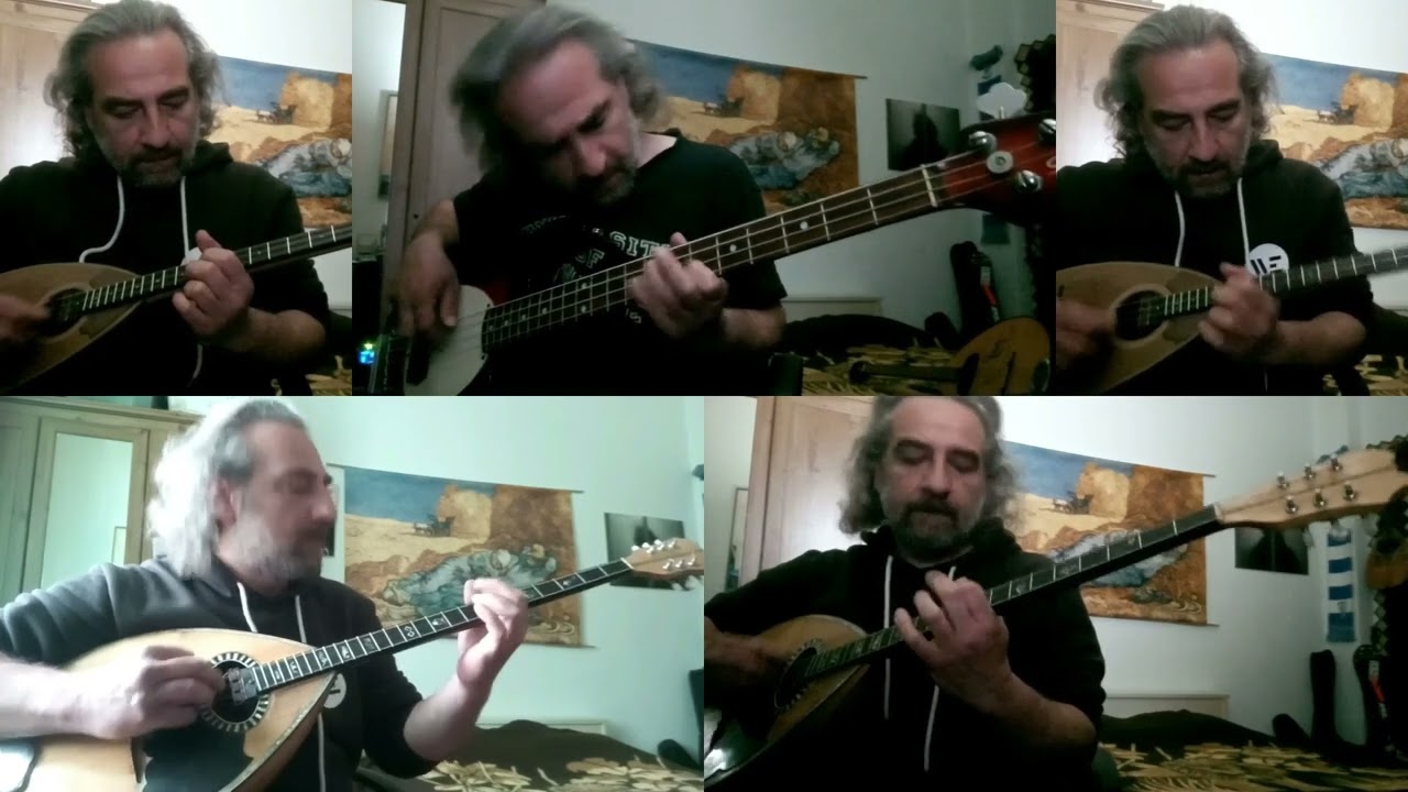 Iron Maiden - Flash Of The Blade (Bass/Bouzouki Cover)