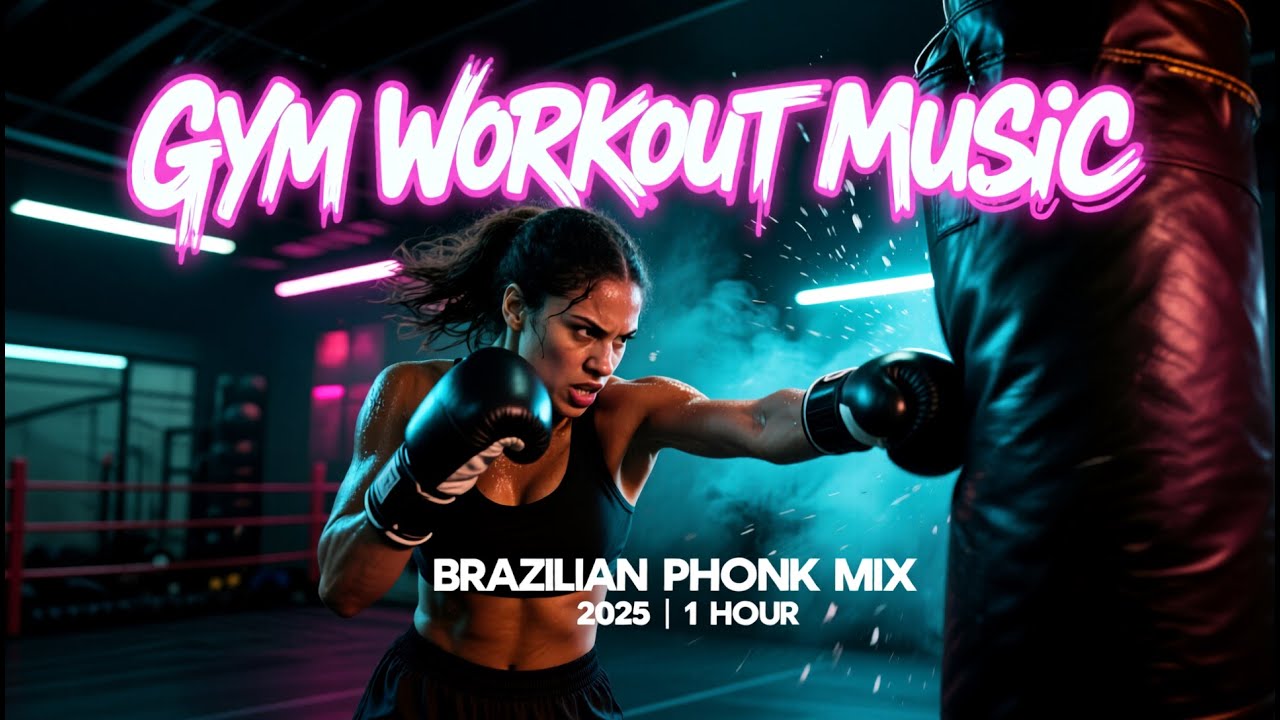 1 Hour Aggressive Brazilian Phonk Mix 2025 🔥 Best Gym Workout Music  Training & Boxing Motivation