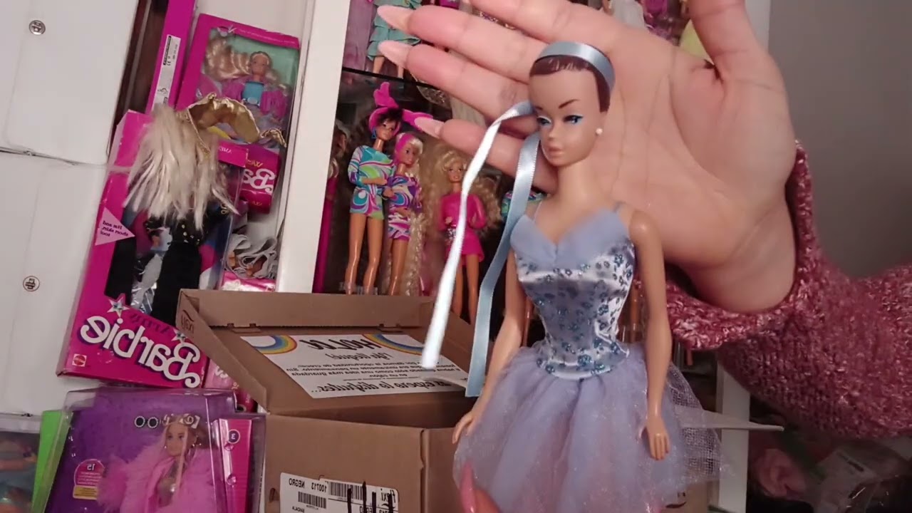 Vintage Barbie Fashion Queen .🫰❤️ #antigüa #coleccionista  #barbie #shortvideo #tianguis #compras