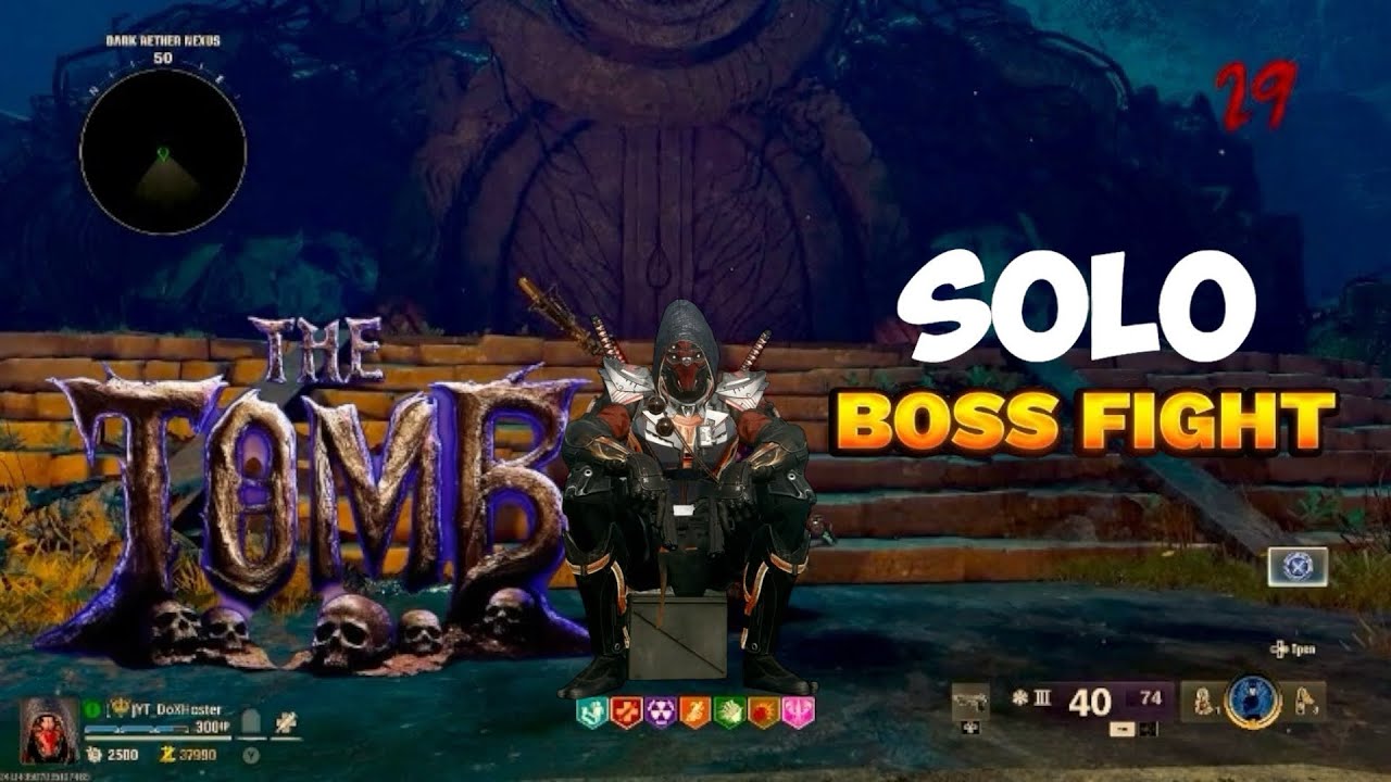 Black Ops 6: The Tomb Solo Boss Fight