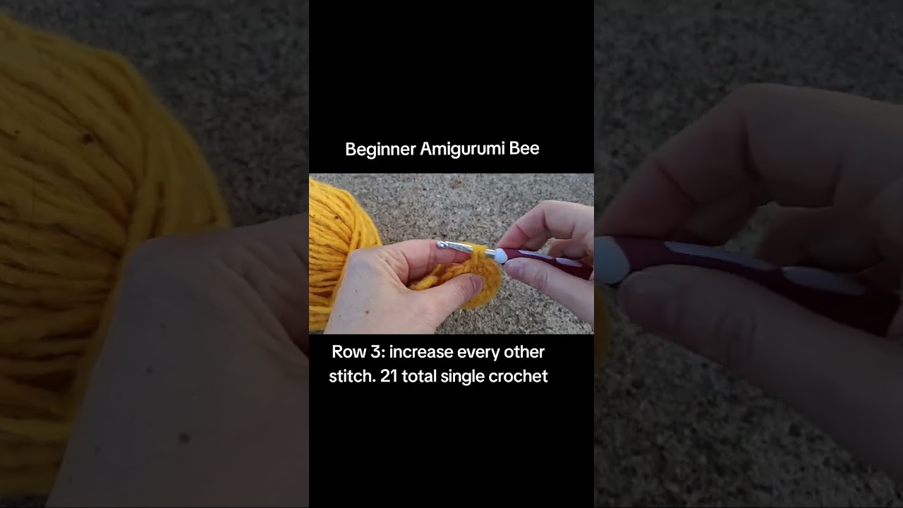 Beginner Amigurumi Bee Class