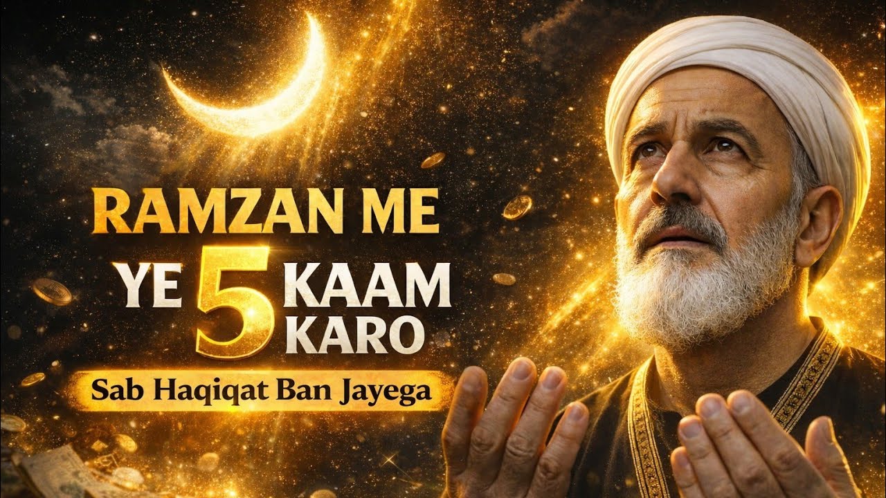 Ramzan Me Ye 5 Kaam Zaroor Karo | Har Dua Qabool Hogi Inshaallah 