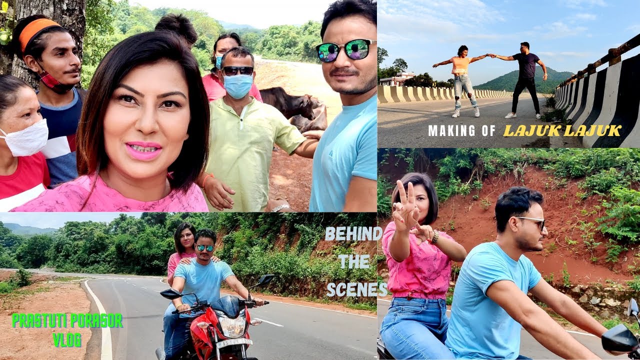 MAKING OF LAJUK LAJUK | SONG IN RAKHE HARI MAARE KUNE | PRASTUTI PORASOR VLOG