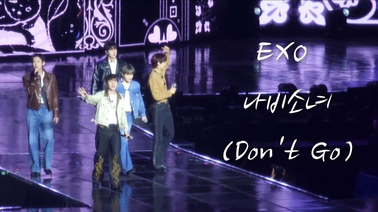 251214 exo 엑소 팬미팅 EXO'verse 나비소녀 (Don't Go)