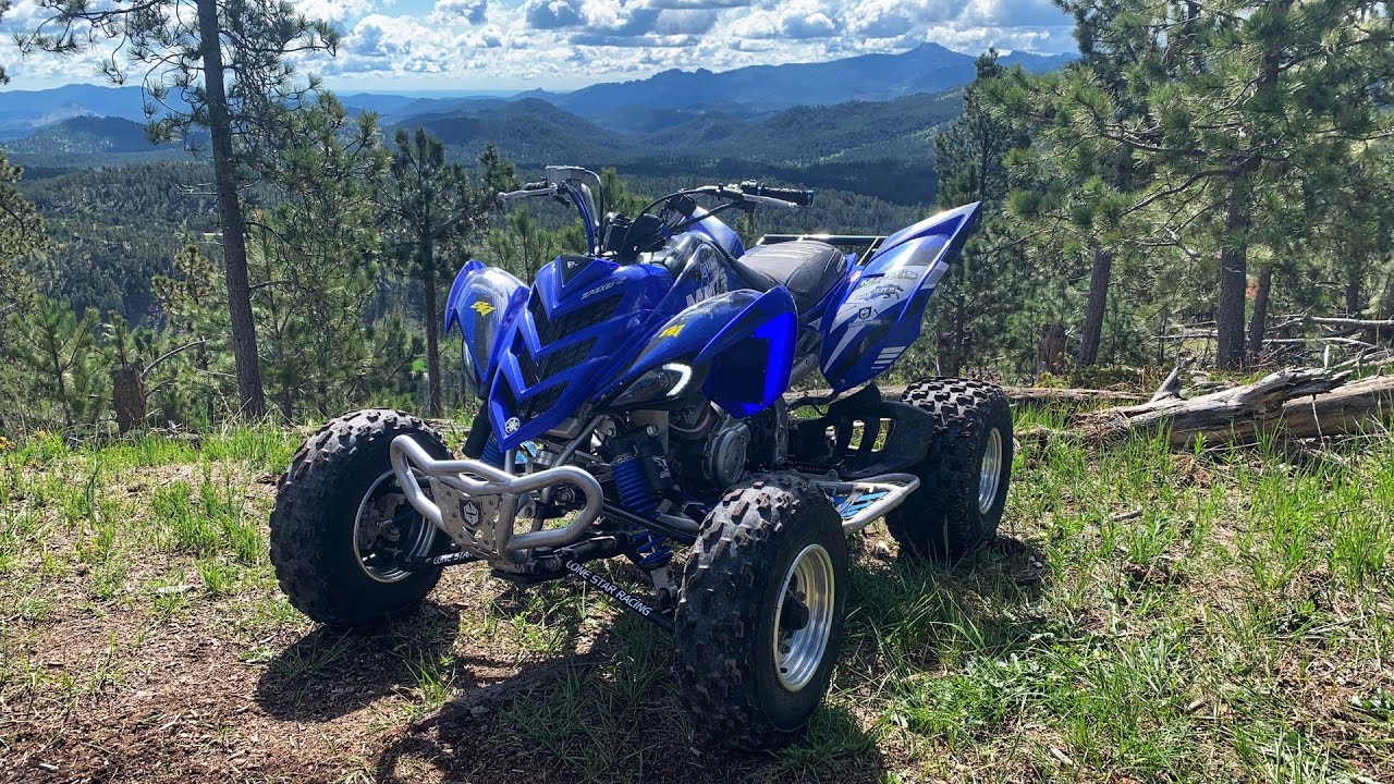 Ripping my Raptor 700r in the Black Hills!