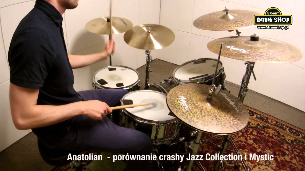 drumshop.pl Por&oacute;wnanie crashy Anatolian Jazz Collection i Mystic