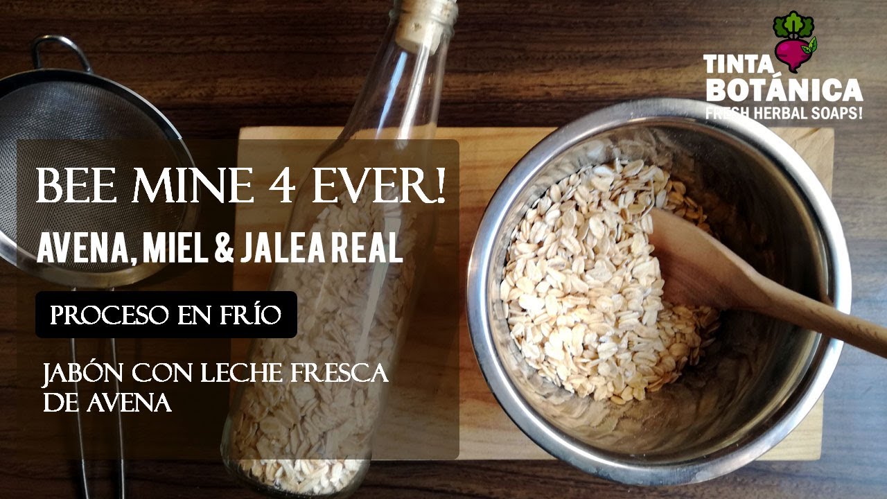 LECHE DE AVENA PARA JABÓN | NO ES TUTORIAL | Tinta Botánica