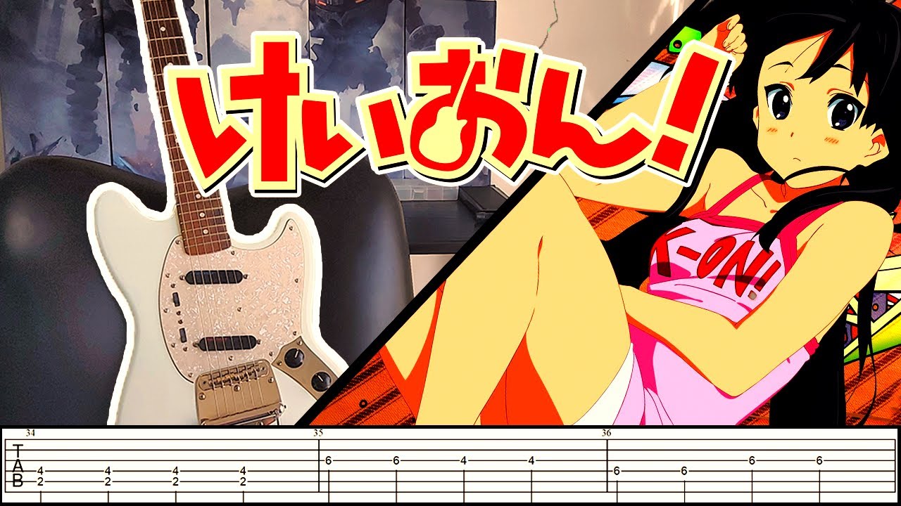 [TABS] K-ON!【Samidare 20 Love】Guitar Cover