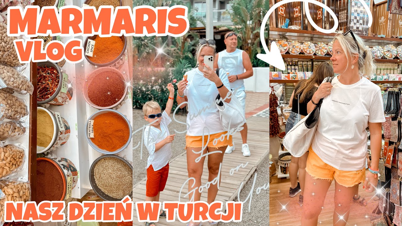 VLOG TURCJA | MARMARIS | BAZAR I ZAKUPY | CENA TAXI I AUTOBUS | ZWIEDZAMY|NAJLEPSZY SOK Z POMARAŃCZY