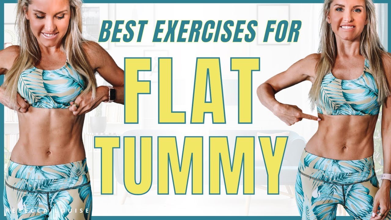 The Best EXERCISE MOVES for a FLATTER TUMMY & Six Pack Abs