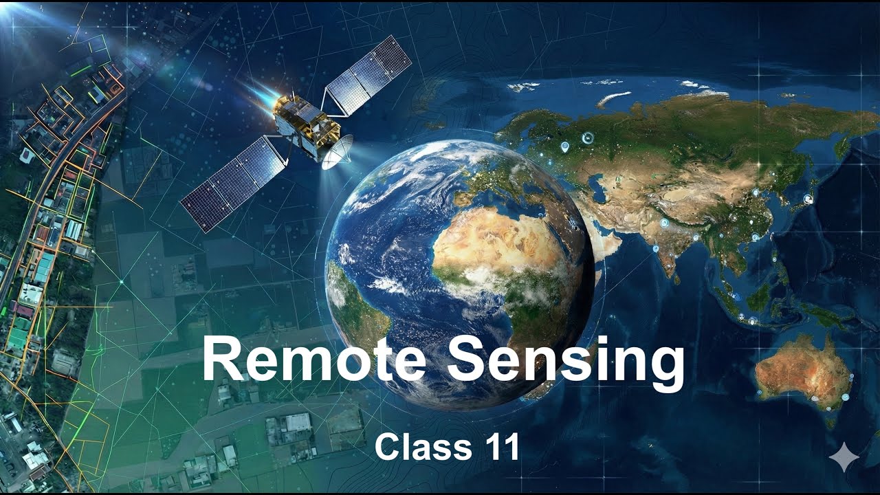 Chapter 3: Remote Sensing | Geospatial Technology | Class 11 | CBSE