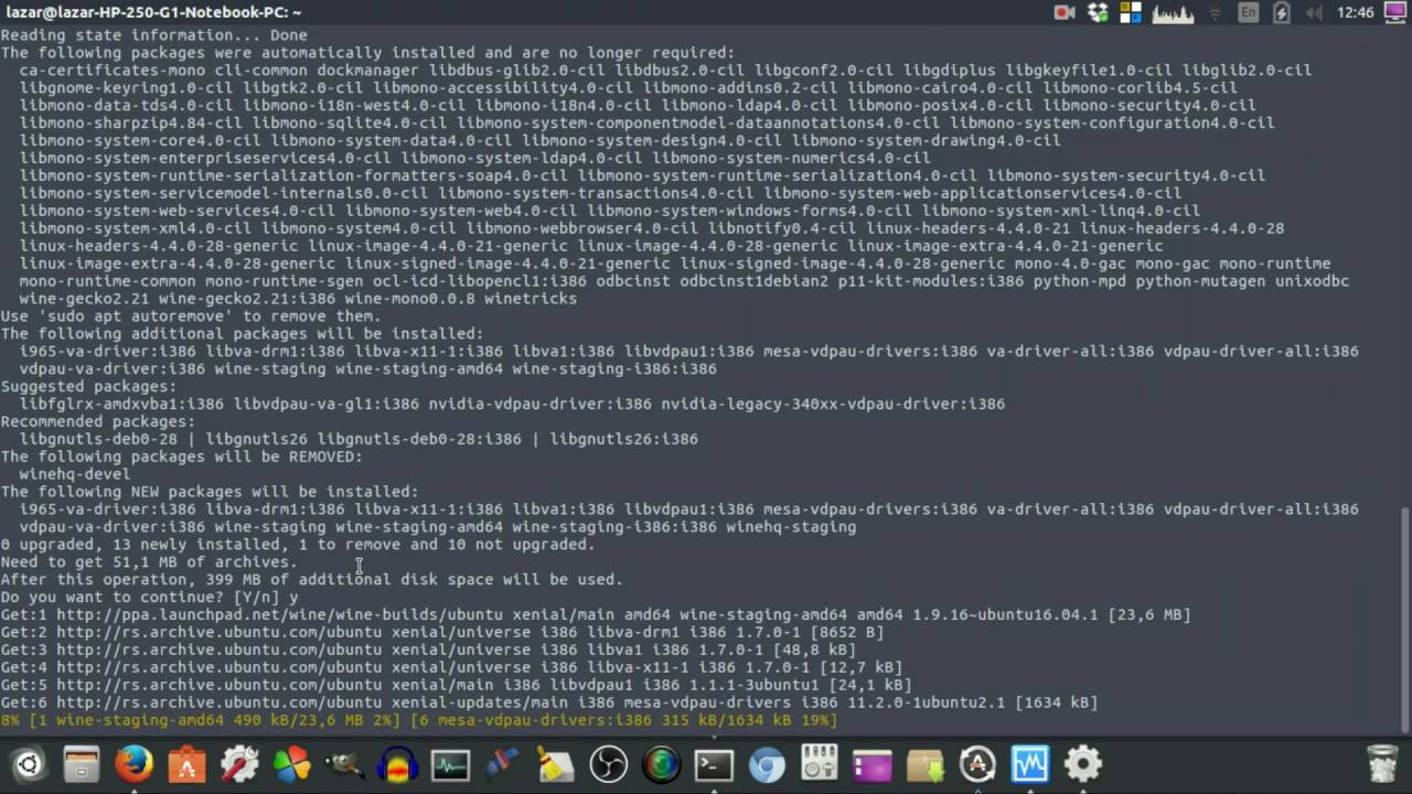 How to install Wine on Ubuntu 16.04