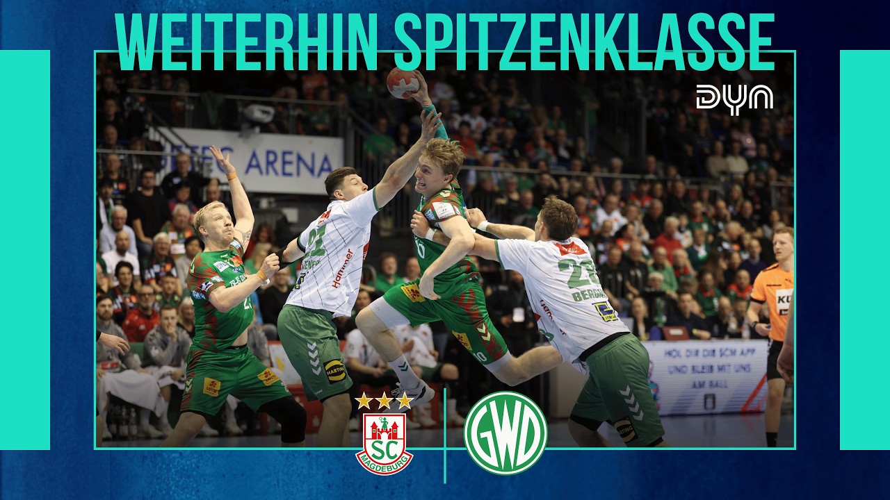 Highlights: SC Magdeburg - GWD Minden (Saison 2025/26) DAIKIN HBL | Dyn Handball