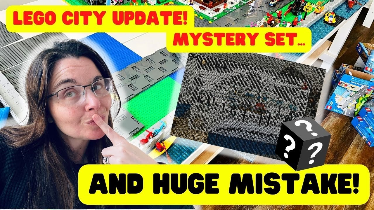 I Made a Huge Mistake in My LEGO City! LEGO City Update and Surprise Set.