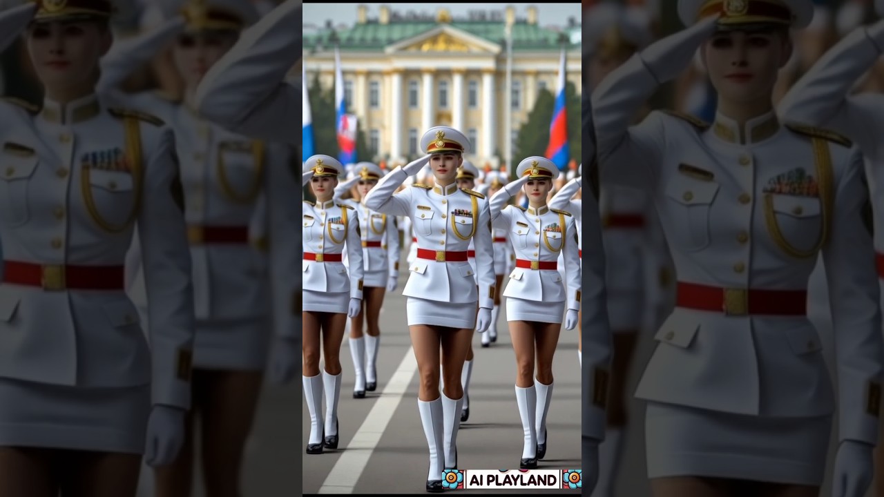 #aiplayland#katyusha #fantasy army#Катюша #FemaleSoldier  #MilitaryStyle#HyperRealistic#funny video