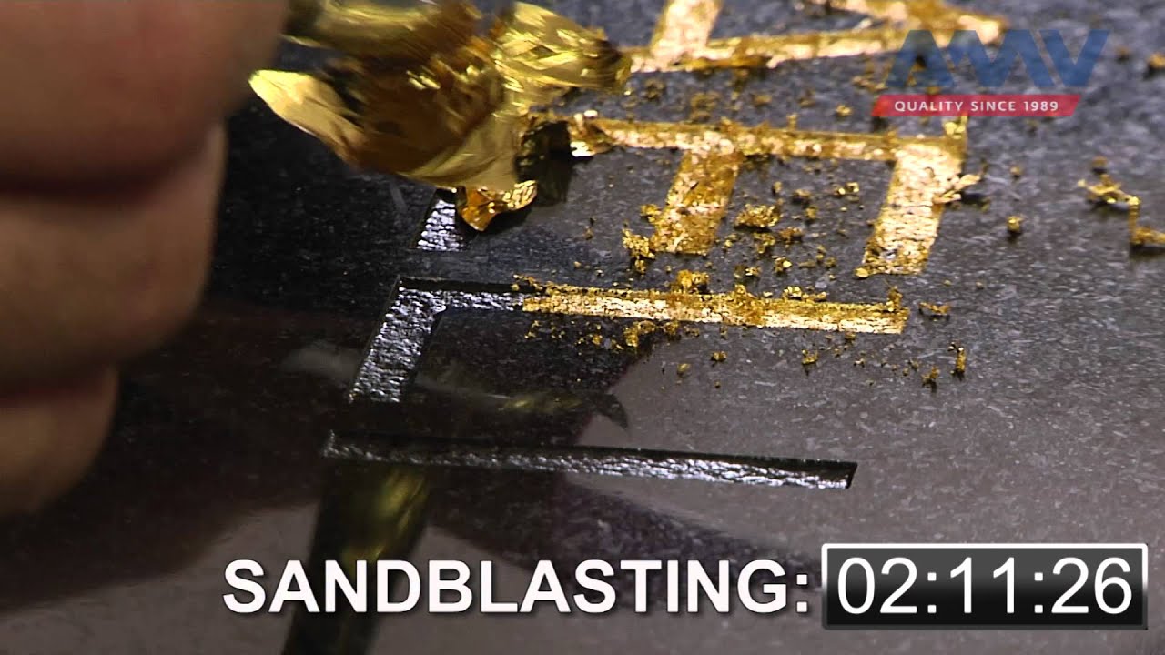 Time to create headstone text. Engraving, sandblasting or using AMV's metal fonts Elegants.